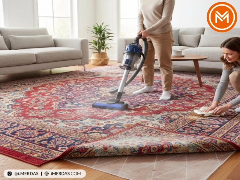 نکته مهم  نگهداری از فرش ماشینی