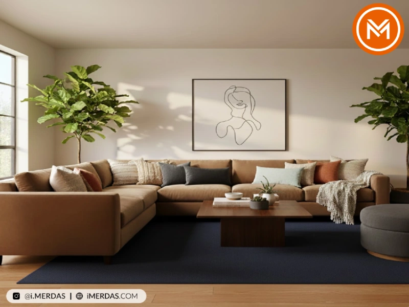 فرش سرمه‌ای